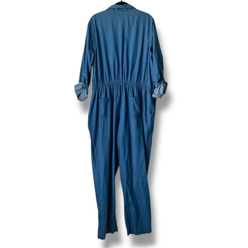 FASHION TO FIGURE Denim Jumpsuit Blue Size 2 - Picture 3 of 9
